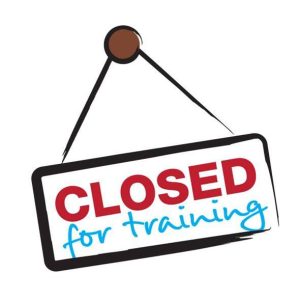 Closedfortraining